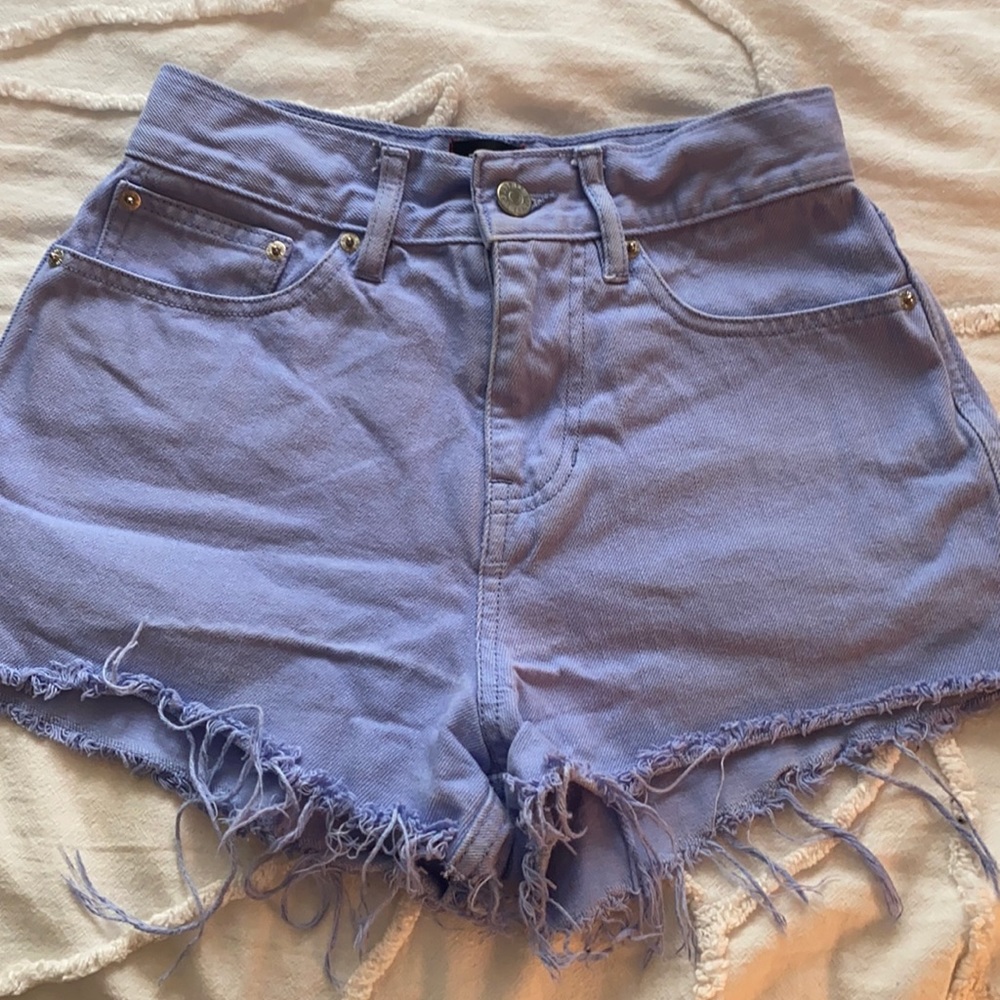 High rise shorts